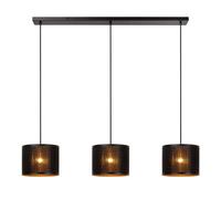 Lucide Tagalog Bar Ceiling Pendant Light Black