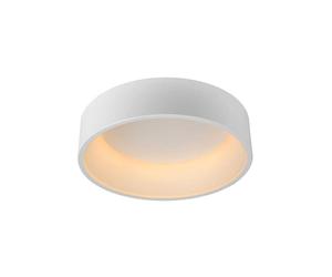 Lucide Talowe 45 Halo LED Flush Ceiling Fitting In White Finish