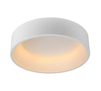 Lucide Talowe Led Modern Flush Ceiling Light 45.5Cm- Led Dim. - 1X30W 3000K - White