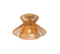 Lucide Tasman Large Flush Light - Natural
