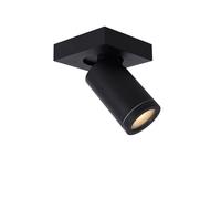 Lucide 'TAYLOR' Dimmable Stylish Tiltable Bathroom LED Ceiling Spotlight GU10 Lucide Black One Size