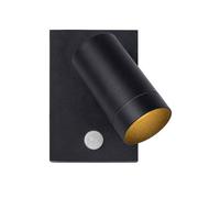Lucide Taylor - Wall Spotlight Outdoor - 1xGU10 - IP44 - Black