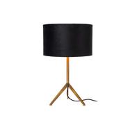 Lucide Tondo Single Light Table Lamp In Matt Gold Finish