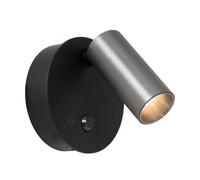 Lucide Toni Rechargeable Wall Spotlight Battery Pack Diameter 8,1Cm Led Dim. Cct 1X2W 2700K/4000K - Magnetic - Grey Iron