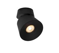 Lucide Trigono Modern Ceiling Spotlight 10.5Cm- 1Xgu10 - Black