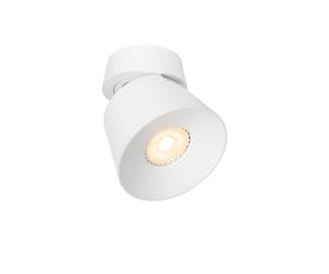 Lucide Trigono Single Spotlight In White Finish