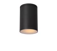 LUCIDE TUBIX - Ceiling Spotlight Indoor/Outdoor - Ø 10,8 cm - 1xE27 - IP54 - Anthracite