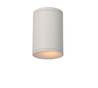 LUCIDE TUBIX - Ceiling Spotlight Indoor/Outdoor - Ø 10,8 cm - 1xE27 - IP54 - White