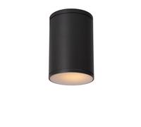 LUCIDE TUBIX - Ceiling Spotlight Indoor/Outdoor - Ø 10,8 cm - 1xE27 - IP54 - Anthracite