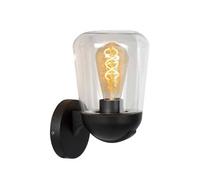 Lucide Tulsa Outdoor Wall Light Black