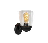 Lucide Tulsa Outdoor Wall Light - Black