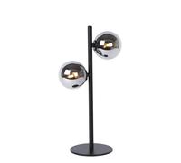 Lucide 'TYCHO' Non Dimmable Stylish Modern LED Retro Desk Table Lamp 2xG9 Lucide Black One Size