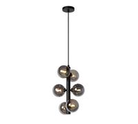 Lucide Tycho Retro Pendant Light - 25.5Cm- 6Xg9 - Black - Special Offer