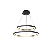 Lucide 'VIDAL' Dimmable Adjustable Stylish Indoor Modern LED Pendant Light in Black Lucide Black