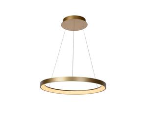 Lucide 'VIDAL' Dimmable Adjustable Stylish Indoor Modern LED Pendant Light in Gold Lucide Gold