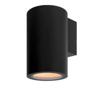 Lucide Volantis Outdoor Single Light Wall Spotlight Fitting In Black Finish