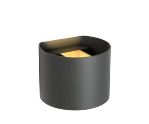 Lucide Xio Modern Up Down Wall Light - Led Dim. - G9 - 1X3,5W 2700K - Grey
