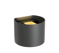 Lucide 'XIO' Stylish Dimmable Indoor Adjustable Up Down Cube Wall Light in Grey Lucide Grey