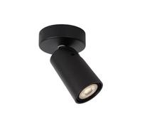 Lucide Xyrus Modern Ceiling Spotlight 9Cm - Led Dim To Warm - Gu10 - 1X5W 2200K/3000K - Black - Special Offer