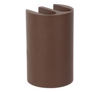 Lucide York Led Outdoor Up & Down Wall Lght Rust Brown