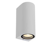 LUCIDE Zaro Outdoor Wall Spotlight 2 x GU10 IP44 White