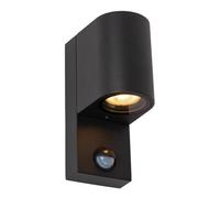Lucide Zaro Ir - Wall Spotlight Outdoor - 1Xgu10 - Ip65 - Black