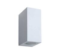 Lucide Zora Square Led Outdoor Up & Down Wall Light White