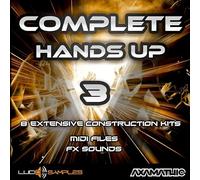 Lucidsamples Drum Sample Pack- Complete Hands Up Vol. 3, WAV & AIFF Samples for Music Production