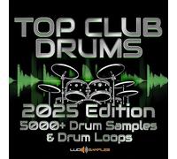 Lucidsamples Techno Drum Kit Pack- Club Drums 2025 Edition, 626 WAV & AIFF Samples for Music Production