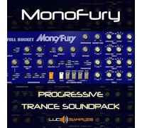 Lucidsamples Techno Drum Sample Pack- MonoFury Progressive Trance, MIDI Samples for Music Production