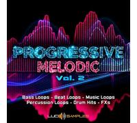Lucidsamples Techno Percussion Pack- Progressive & Melodic Vol. 2, 337 Royalty-Free WAV Samples for Music Production