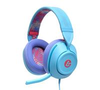 LucidSound LS10 Wired Gaming Headset - Ocean Waves, Works with PlayStation, Xbox, PC, Mobile, and Other Compatible Devices, Designed for Comfort, Premium Audio, Quick-Access Audio Controls