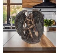 Lucifer Fallen Angel Bronze Effect Figurine Nemisis Now New & Boxed 16.5cm