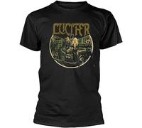 Lucifer III ShirtT-Shirt Occult Hard Rock Metal Official Band Tshirt Black (Large)