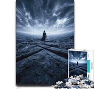 Lucifer in Desolate Landscape Picture Puzzle for Adults, 300 PCS