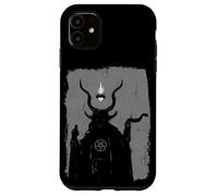 Lucifer Light Bearer Satanic Occult Baphomet Goat Atheist Case for iPhone 11