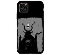 Lucifer Light Bearer Satanic Occult Baphomet Goat Atheist Case for iPhone 11 Pro Max