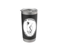 Lucifer Please take My Hand 666 | Occult Baphomet Satanic Stainless Steel Insulated Tumbler