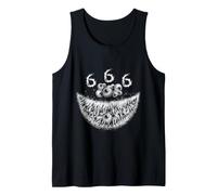 Lucifer Smile at You 666 | Occult Baphomet Goat Satanic Tank Top