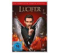 LUCIFER: STAFFEL 5 - TOM ELLIS,LAUREN GERMAN,KEVIN ALEJANDRO 4 DVD NEW