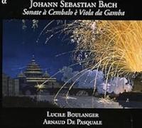 Lucile Boulanger – J S Bach: Viola da Gamba Sonatas – Alpha
