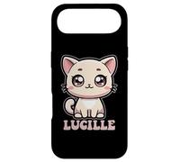 Lucille Cute Kitty Cat Design for Girls Name Lucille Case for iPhone Air