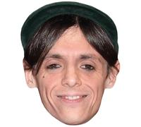 Lucio Corsi (Smile) Celebrity Mask, Flat Card Face, Fancy Dress Mask