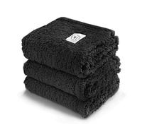 luciphia 1 Pack 3 Blankets Super Soft Fluffy Premium Fleece Pet Throw for Dog Cat Puppy Black L-40"x29"(104 * 76cm)