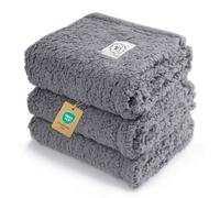 luciphia 1 Pack 3 Calming Blankets Fluffy Premium Fleece Pet Blanket Soft Sherpa Throw for Dog Puppy Cat Grey Small (23" x16'')