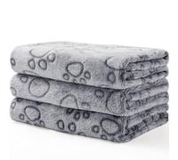 luciphia Dog Blanket Cat Blanket 1 Pack 3 Blankets Super Soft Cuddly Blanket