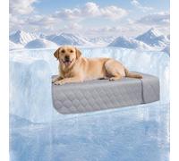 luciphia Waterproof Cooling Mat for Dogs, Washable Summer Sofa Covers, Cooling Blanket for Cats, Dogs, Pets, Leak-Proof Dog Blankets to Protect Sofas, Beds and Cars, Light Grey, 77 x 178 cm