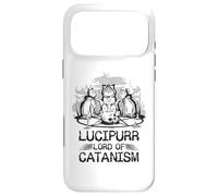 Lucipurr Black Cat Magic Satanic Cats Lucifer Occultism Case for iPhone 17 Pro Max