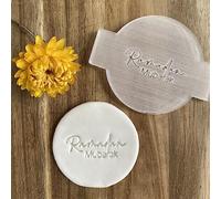 Luck and Luck Ramadan Mubarak Cupcake Icing Embosser, Eid Ramadan Cake Stamp, Cookie Biscuit Icing Stencil, Cake Decorating, Cupcake Decoration