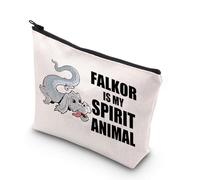 Luck Dragon Falkor Makeup Bag Neverending Movie Gifts Falkor & Atreyu Fans Gifts Luck Dragon Falkor Zipper Bag (FALKOR UK)
